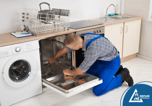 Professional Dishwasher Repair services in Dubai. Trust RepairTriangle for Top-Notch Service!